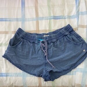 Roxy Blue denim shorts